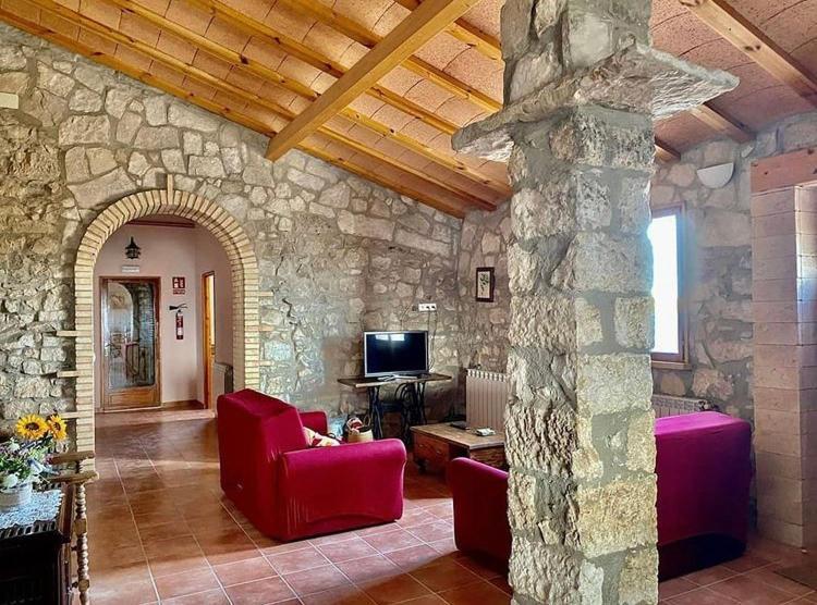 Casa Rural Mas De Les Aligues 梅基嫩萨 外观 照片