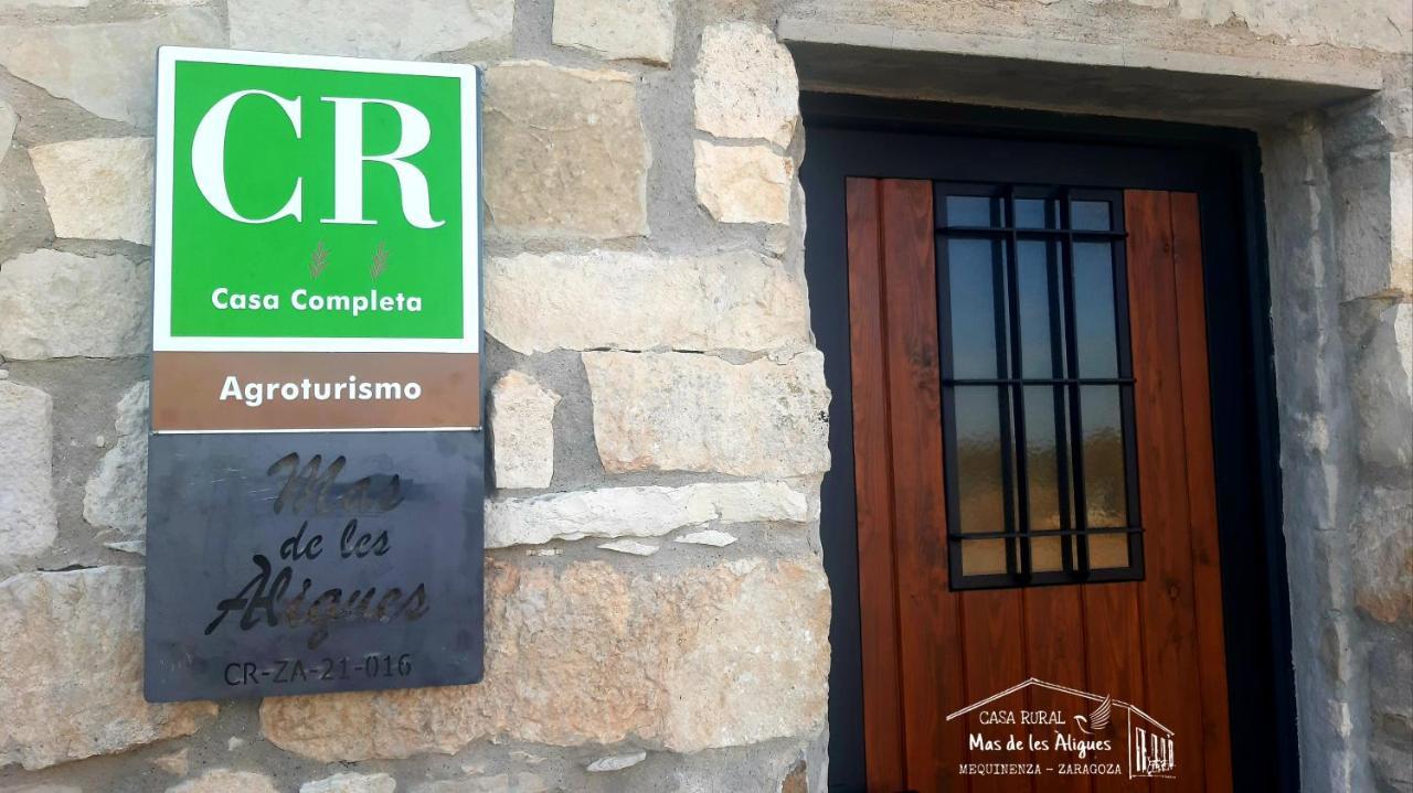 Casa Rural Mas De Les Aligues 梅基嫩萨 外观 照片